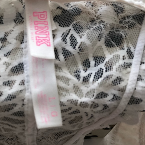 Victorias Secret PINK lace bralette - Size Large - Picture 2 of 8